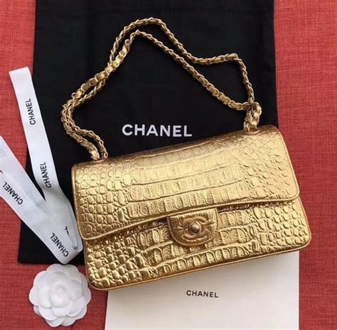 small gold chanel bag|chanel gold bag 2021.